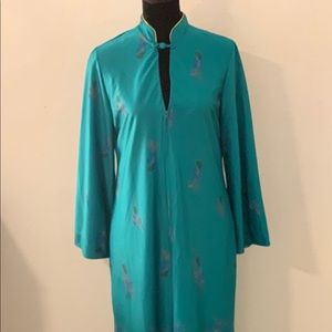 Vintage 70s Caftan TV Loungers Multi Color Size M